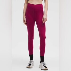 NWT Lululemon Glow Up Super-High-Rise Tight 25" Magenta Smoke sz 4